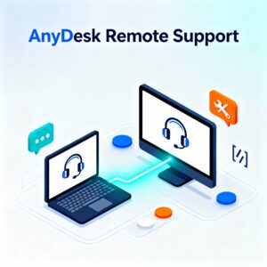 usar anydesk para suporte remoto